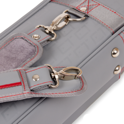 Cue Soft Case, Cuetec Pro Line, Speed Gray, 4x8, 85cm - Imagem 8