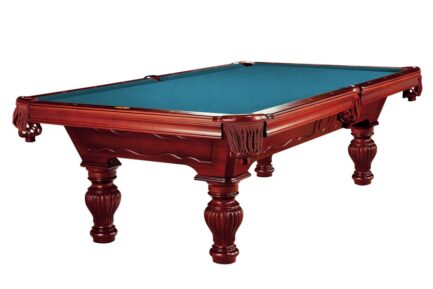 Billiard Table Dynamic Empire, mahogony, 8 ft., Pool, second hand, Club Cloth electric blue