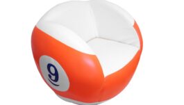 Chair No.9, BS1, white-orange