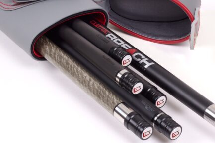 Cue Hard Case, Cuetec Pro Line, Speed Gray, 2x4, 85cm - Imagem 4
