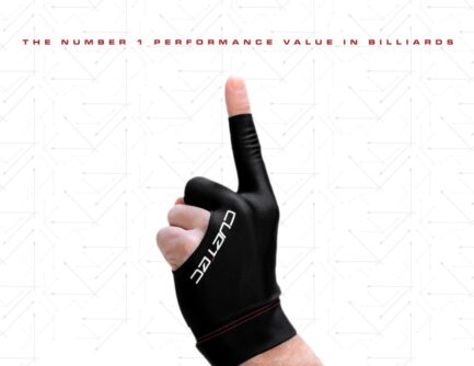 Billiard Glove, Cuetec Axis, 3-Finger, speed gray, to wear on left hand, S - Imagem 5