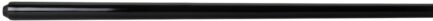 Rest Shaft Classic, black, one-piece, 145cm