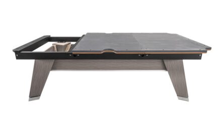 Billiard Table, Pool, Rasson ACURRA (MR-SUNG SERIES), 9 ft., Grey (Sarum Strand), MATCHROOM pocket size, Simonis 860 grey - Imagem 9