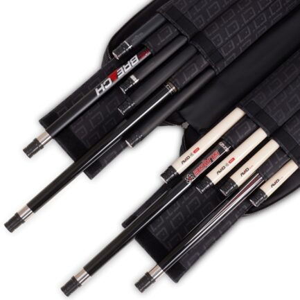 Cue Soft Case, Cuetec Pro Line, Noir Edition, 4x8, 85cm - Imagem 6