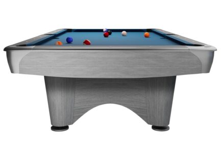 Billiard Table, Pool, Dynamic III, 9 ft., Light Grey, Simonis 760 tournament blue - Image 3