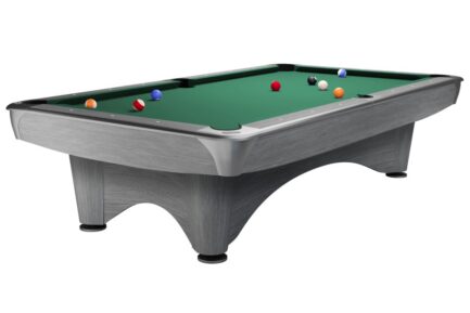 Billiard Table, Pool, Dynamic III, 9 ft., Light Grey, Simonis 860 yellow green