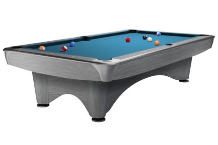 Billiard Table, Pool, Dynamic III, 9 ft., Light Grey, Simonis 760 tournament blue