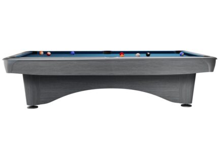 Billiard Table, Pool, Dynamic III, 9 ft., Light Grey, Simonis 760 tournament blue - Image 5