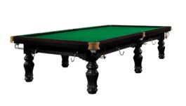 Billiard Table, Snooker, Dynamic Prince II Steelblock, Black, 10 ft.