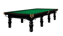 Billiard Table, Snooker, Dynamic Prince II Steelblock, Black, 12 ft.