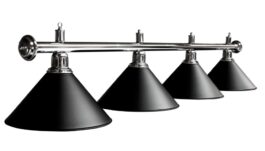 Pool Table Light, Blacklight, Black, 4-shades, Ø 35 cm, 180 cm