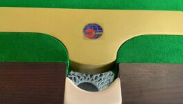 Billiard Table, Snooker, Dynamic Prince II Steelblock, Mahogany, 12 ft.