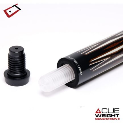 Billiard Cue, Pool, Cuetec AVID Proof Black NW, 3/8x14, 12.25mm - Imagem 6