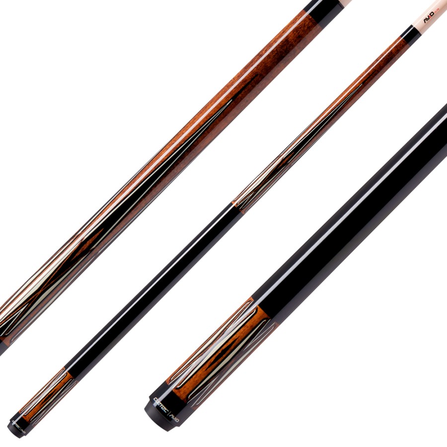 Billiard Cue, Pool, Cuetec AVID Proof Brown NW, 3/8x14, 12.25mm - Image 2
