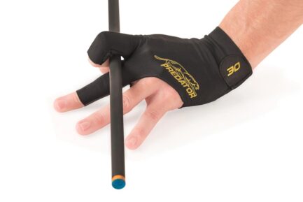 Billiard Glove, Predator Second Skin, 3-Finger, 30th anniversary, black, to wear on left hand, XXL - Image 2