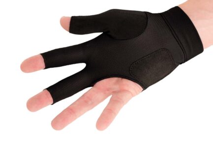 Billiard Glove, Predator Second Skin, 3-Finger, 30th anniversary, black, to wear on right hand, S&M - Image 3