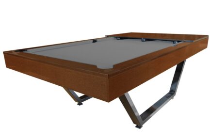 Billiard Table Dynamic Berlin, 8 ft., brown, Pool, display piece, Simonis 860 grey