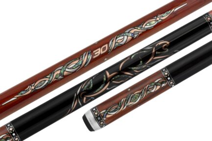 Billiard Cue, Pool, Predator 30th Anniversary LE Cocobolo, Uni-Loc, Revo Shaft, Black Vault Plate. 12.4 mm UL - Imagem 4