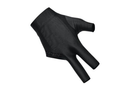 Billiard Glove, Cuetec Axis, 3-Finger, Noir Edition, to wear on right hand, M