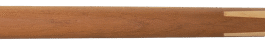 Billiard Cue Classic Power, nature, one-piece, Pool, screw-in tip