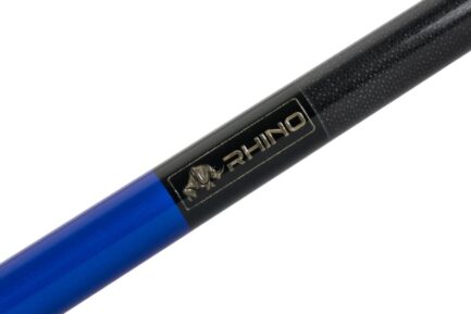 Billiard Cue, Pool, RHINO Carbon, Blue, one-piece - Image 3