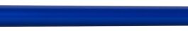 Billiard Cue, Pool, RHINO Carbon, Blue, one-piece