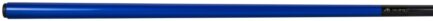 Billiard Cue, Pool, RHINO Carbon, Blue, one-piece