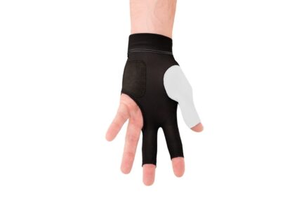 Billiard Glove, Predator Second Skin, 3-Finger, Jasmin Ouschan White, to wear on left hand, L&XL - Imagem 3