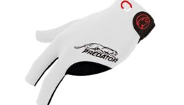 Billiard Glove, Predator Second Skin, 3-Finger, Jasmin Ouschan White, to wear on left hand, XXL