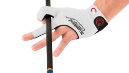 Billiard Glove, Predator Second Skin, 3-Finger, Jasmin Ouschan White, to wear on left hand, XXL