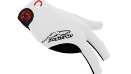 Billiard Glove, Predator Second Skin, 3-Finger, Jasmin Ouschan White, to wear on right hand, XXL