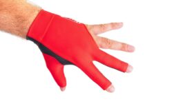 Billiard Glove, Kamui, Red, to wear on left hand, XL