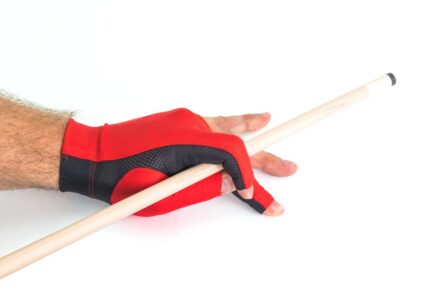 Billiard Glove, Kamui, Red, to wear on left hand, XL - Imagem 3