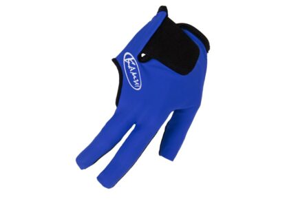 Billiard Glove, Kamui, 2024 modell, Blue, to wear on right hand, M