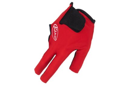 Billiard Glove, Kamui, 2024 modell, Red, to wear on right hand, M