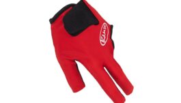 Billiard Glove, Kamui, 2024 modell, Red, to wear on left hand, L