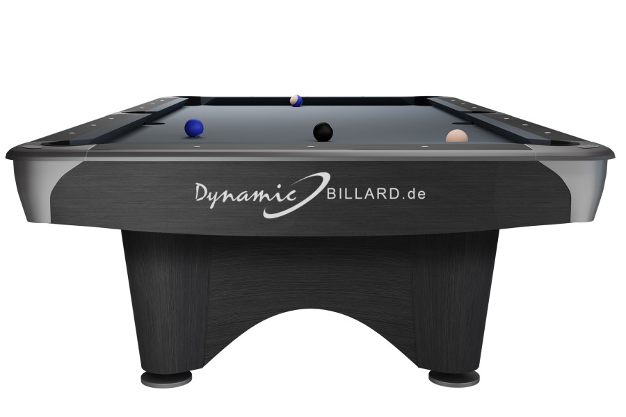 Billardtisch, Pool, Dynamic III, 9 ft. (Fuß), grau, gebraucht, Simonis 860 electric blue - Image 3