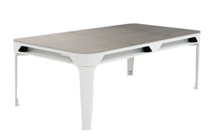Table Cover, 7 ft., Wood Design for white Cornilleau Hyphen Outdoor Pool Table - Imagem 2