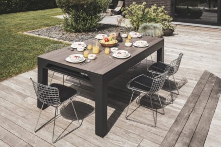 Table Cover, 7 ft., Wood Design for black Cornilleau Classic Outdoor Pool Table - Imagem 6