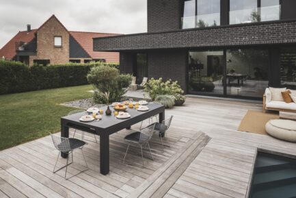 Table Cover, 7 ft., Stone Design for black Cornilleau Classic Outdoor Pool Table - Imagem 6