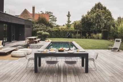 Billiard Table, Pool,Cornilleau Classic Outdoor, 7 ft., black-grey - Image 3