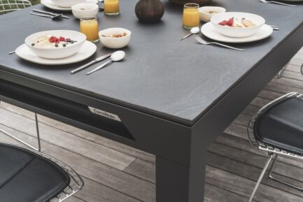 Table Cover, 7 ft., Stone Design for black Cornilleau Classic Outdoor Pool Table - Imagem 10