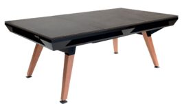 Billiard Table, Pool,Cornilleau Origin Outdoor, 7 ft., black
