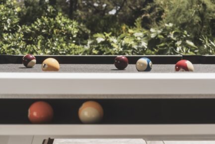 Billiard Table, Pool,Cornilleau Origin Outdoor, 7 ft., white - Imagem 10