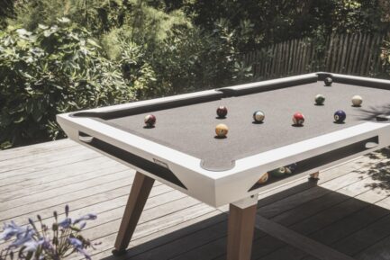 Billiard Table, Pool,Cornilleau Origin Outdoor, 7 ft., white - Imagem 8
