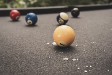 Billiard Table, Pool,Cornilleau Origin Outdoor, 7 ft., black - Image 6