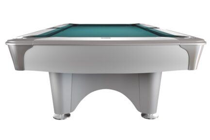 Billiard Table, Pool, Dynamic IV, 9 ft., shining white, Simonis 860 powder blue - Imagem 3