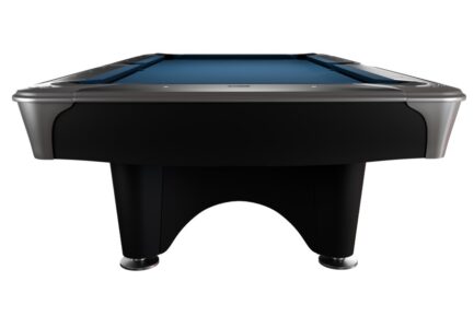 Billiard Table, Pool, Dynamic IV, 9 ft., Matt Black, Simonis 860 royal blue - Imagem 3
