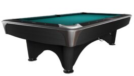 Billiard Table, Pool, Dynamic IV, 9 ft., Grey, Simonis 760 blue green