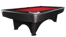Billiard Table, Pool, Dynamic IV, 9 ft., Grey, Simonis 760 red